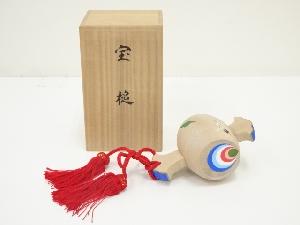 木彫宝槌置物（共箱）